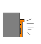 四角い くま2（個別スタンプ：22）
