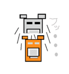 四角い くま2（個別スタンプ：36）