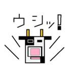四角い くま2（個別スタンプ：39）
