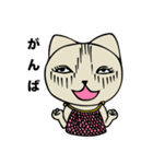 Fashionista Cat Sticker（個別スタンプ：3）