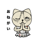 Fashionista Cat Sticker（個別スタンプ：6）