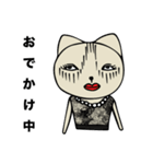 Fashionista Cat Sticker（個別スタンプ：27）