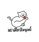 I'm cat.U know？（個別スタンプ：14）