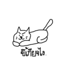 I'm cat.U know？（個別スタンプ：33）