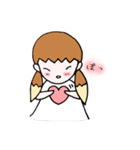 きつねちゃんときつねくん（個別スタンプ：6）