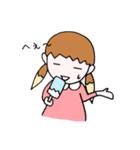 きつねちゃんときつねくん（個別スタンプ：15）