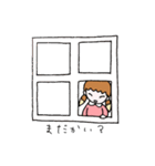 きつねちゃんときつねくん（個別スタンプ：17）