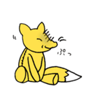きつねちゃんときつねくん（個別スタンプ：27）