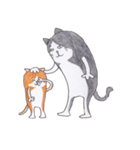 猫の小太郎とお友達（個別スタンプ：13）