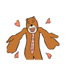 社畜クマさん（個別スタンプ：34）