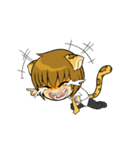Leopard-Meow every day. (animation)（個別スタンプ：4）