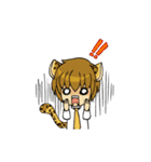 Leopard-Meow every day. (animation)（個別スタンプ：11）