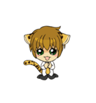 Leopard-Meow every day. (animation)（個別スタンプ：12）