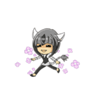 Leopard-Meow every day. (animation)（個別スタンプ：14）