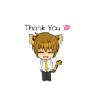 Leopard-Meow every day. (animation)（個別スタンプ：23）