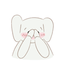 Cotton dog and bunny friend（個別スタンプ：10）