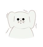 Cotton dog and bunny friend（個別スタンプ：13）