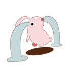 Cotton dog and bunny friend（個別スタンプ：35）