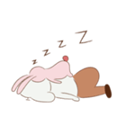 Cotton dog and bunny friend（個別スタンプ：39）