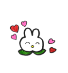 ハッピーフルーツうさちゃん（個別スタンプ：3）
