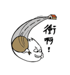 Face-crooked sesame buns PART2（個別スタンプ：27）