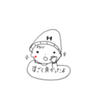 帽子好き男の子の日常会話（個別スタンプ：3）
