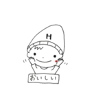 帽子好き男の子の日常会話（個別スタンプ：4）