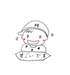 帽子好き男の子の日常会話（個別スタンプ：12）