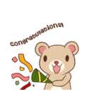 Bear, Bie and Panda（個別スタンプ：1）