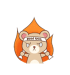 Bear, Bie and Panda（個別スタンプ：4）