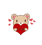 Bear, Bie and Panda（個別スタンプ：7）