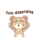 Bear, Bie and Panda（個別スタンプ：12）