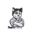 The three police dogs（個別スタンプ：1）
