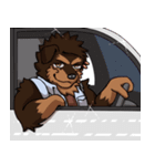 The three police dogs（個別スタンプ：6）