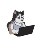 The three police dogs（個別スタンプ：15）