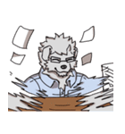 The three police dogs（個別スタンプ：21）