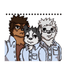 The three police dogs（個別スタンプ：28）