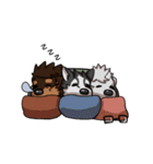 The three police dogs（個別スタンプ：36）