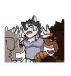 The three police dogs（個別スタンプ：38）