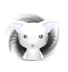 3Dネコ（個別スタンプ：18）