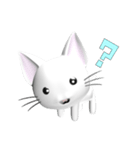 3Dネコ（個別スタンプ：19）