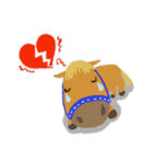 毎日うま日和（個別スタンプ：34）