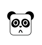 Cute Face and Panda（個別スタンプ：20）