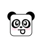 Cute Face and Panda（個別スタンプ：29）
