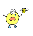 丸くて黄色いやつ（個別スタンプ：24）