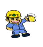 ヘルメット おじさん。(仕事編)（個別スタンプ：29）