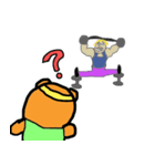 Bear Bear Hits the Gym（個別スタンプ：7）