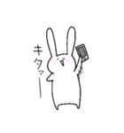 うさこと友達A (嬉)（個別スタンプ：6）