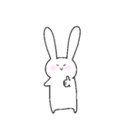 うさこと友達A (嬉)（個別スタンプ：13）