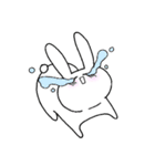 うさこと友達A (嬉)（個別スタンプ：14）